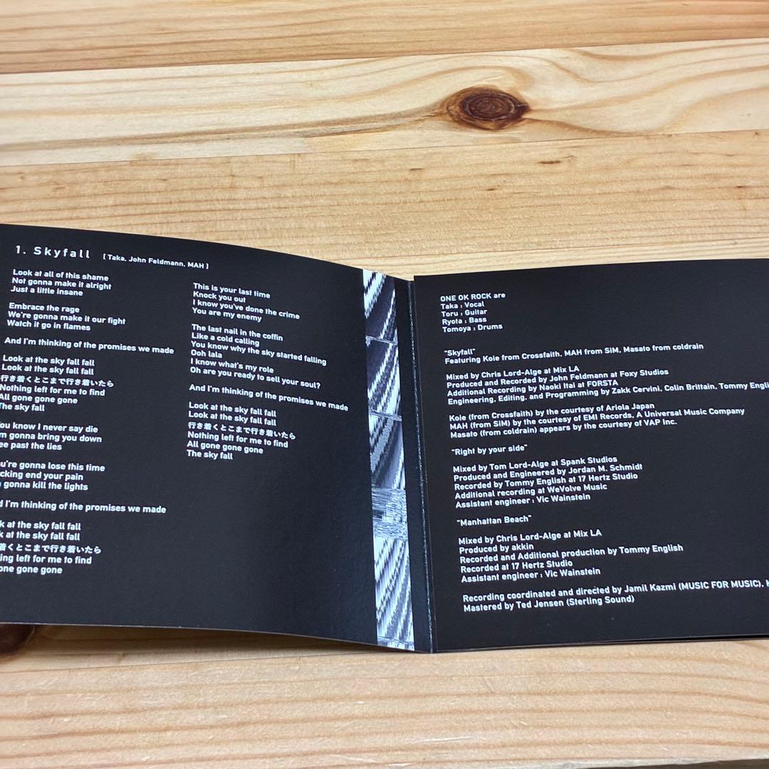 Skyfall 会場限定盤【正規品】ONE OK ROCK ワンオクロック