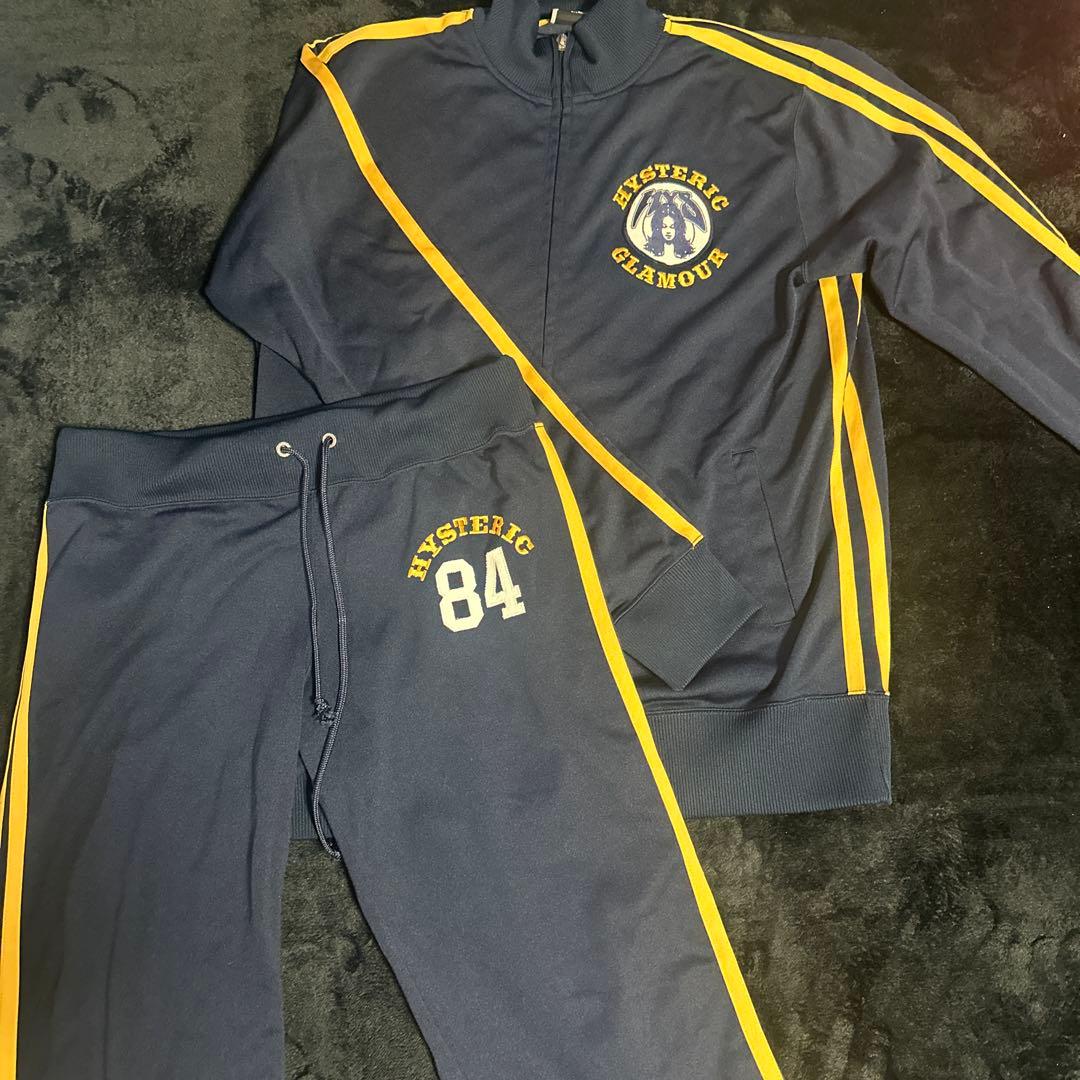 HYSTERIC GLAMOUR ネイビー ジャージ 84