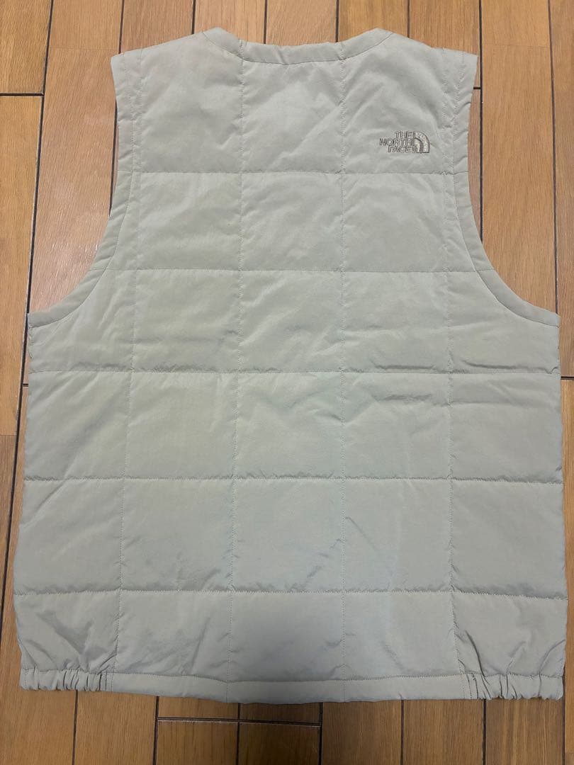 THE NORTH FACE キルティングベスト NY82330 ベージュ S