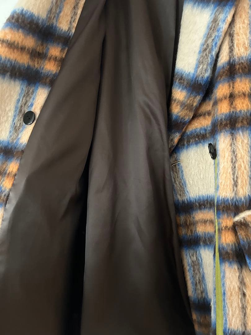 ！専用！スフィーデ　チェックチェスターコート