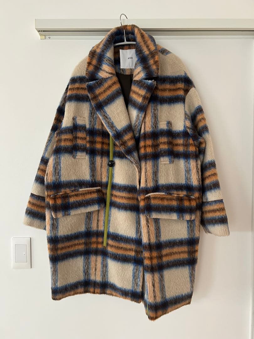 ！専用！スフィーデ　チェックチェスターコート