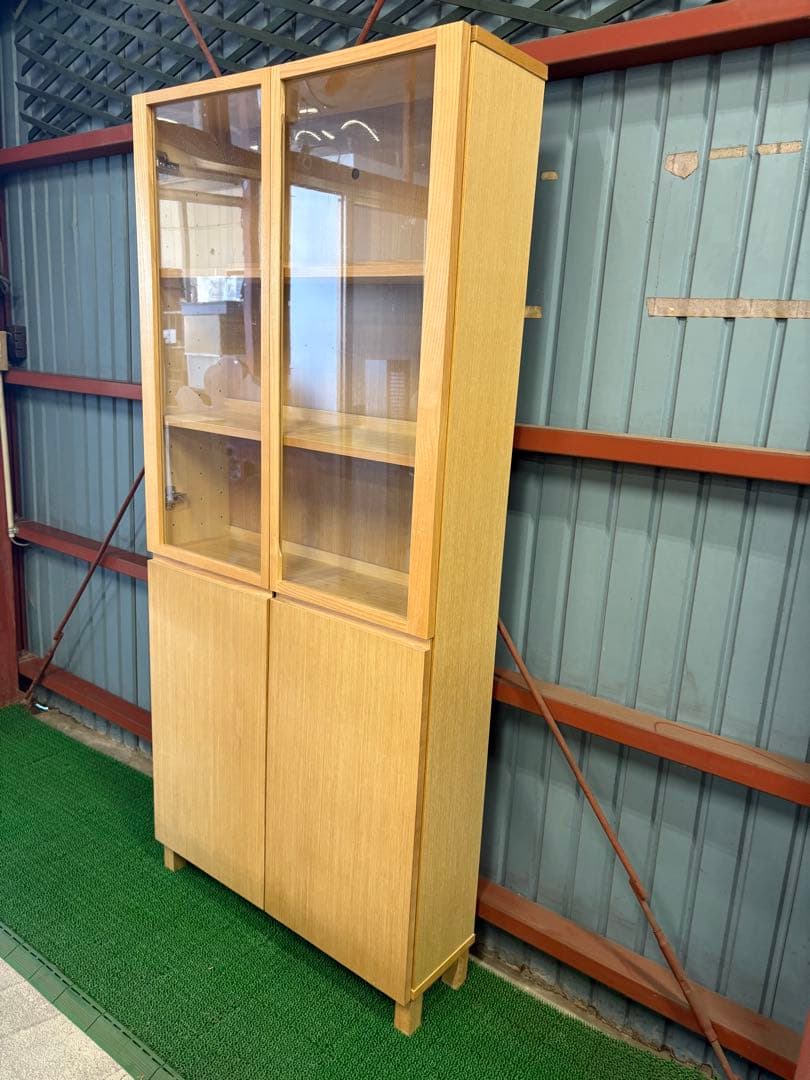 無印良品/良品計画　組み合わせてつかえる木製収納シェルフ　キャビネット　奥行23