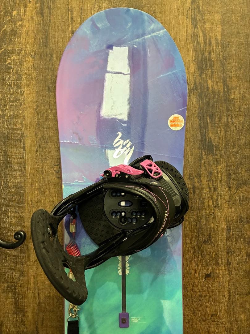 BURTON FEATHER 140 バートン スノボ ビンディング セット