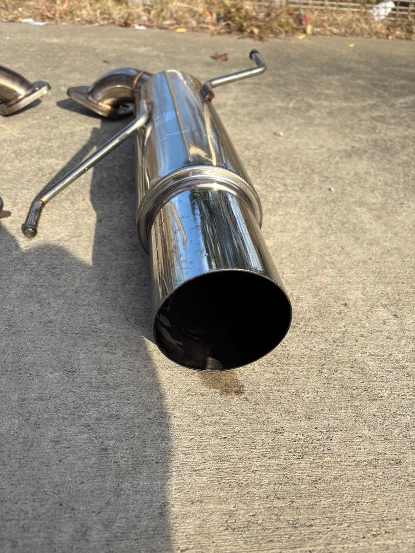 レガシィBP5 砲弾マフラー