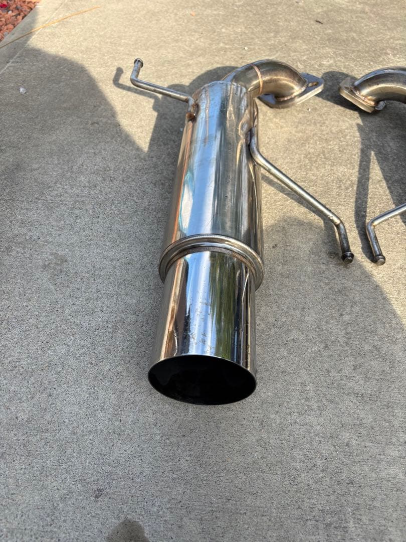レガシィBP5 砲弾マフラー