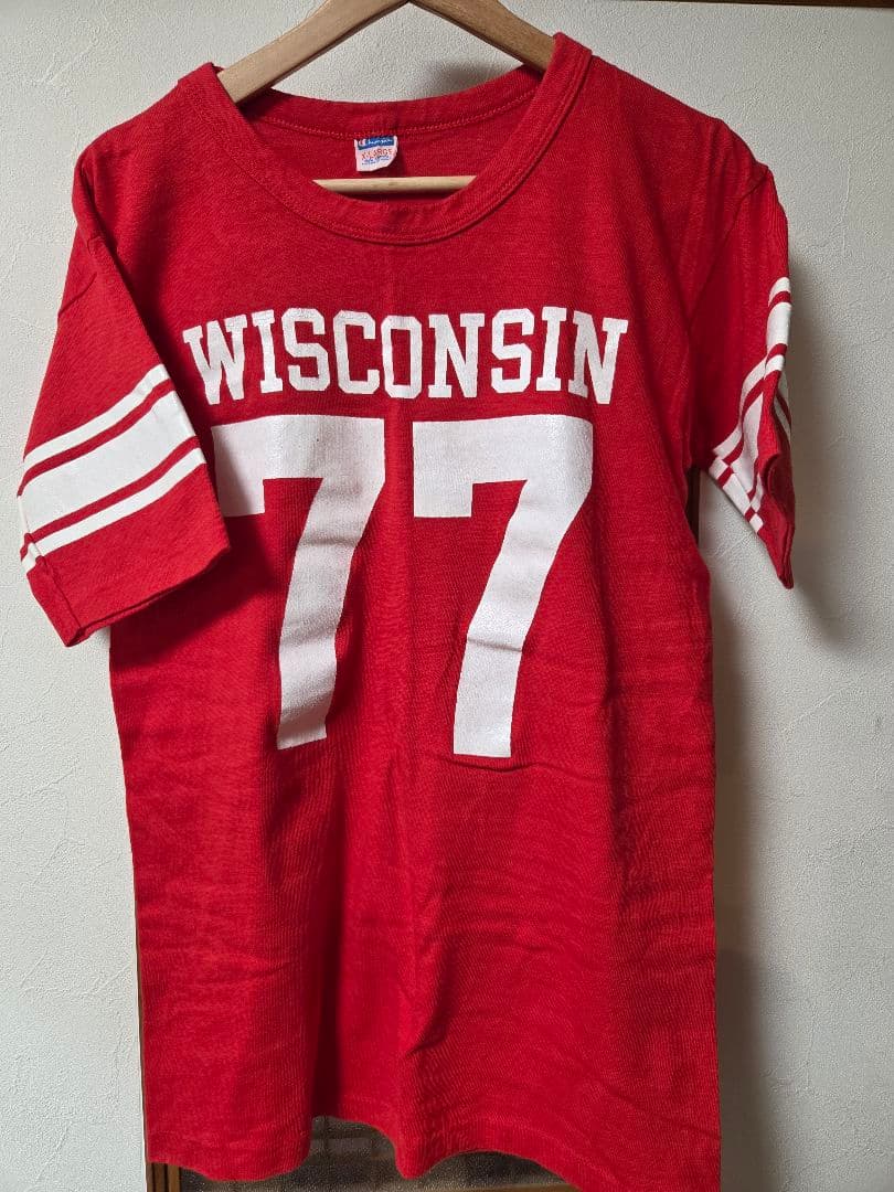 Champion　フットボール　バータグ　70s vintage