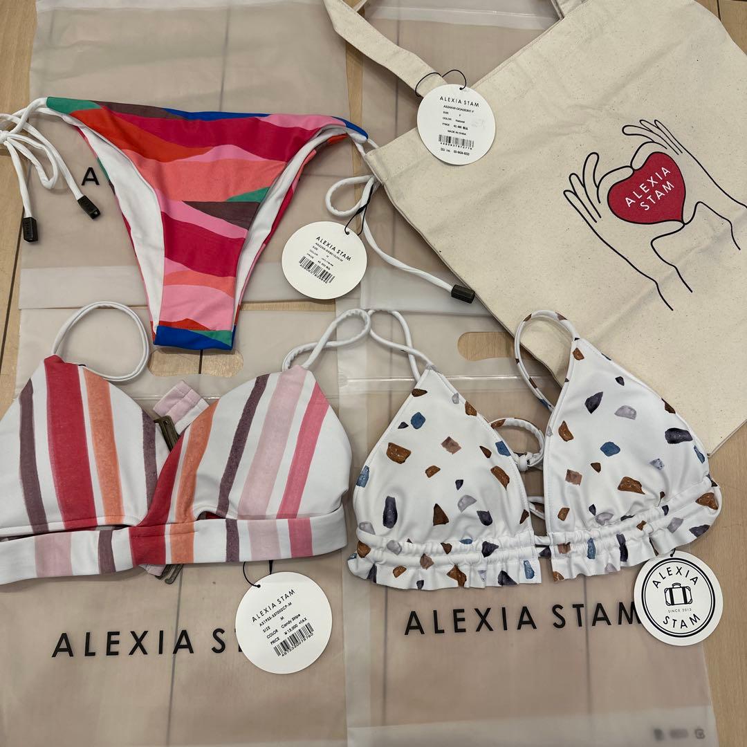 ALEXIA STAM ビキニセット トートバッグ付き