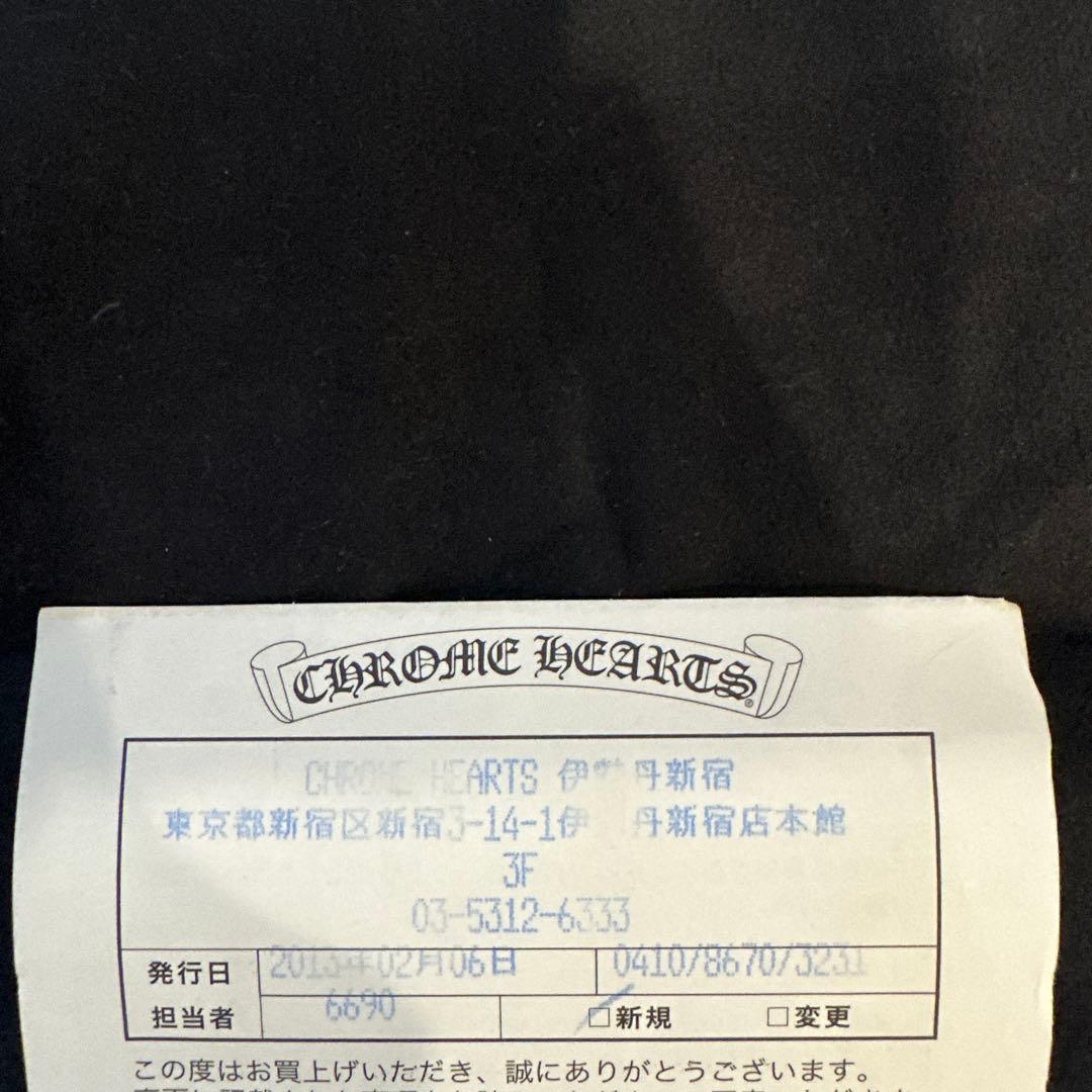 クロムハーツシルバー　ピアス片耳用