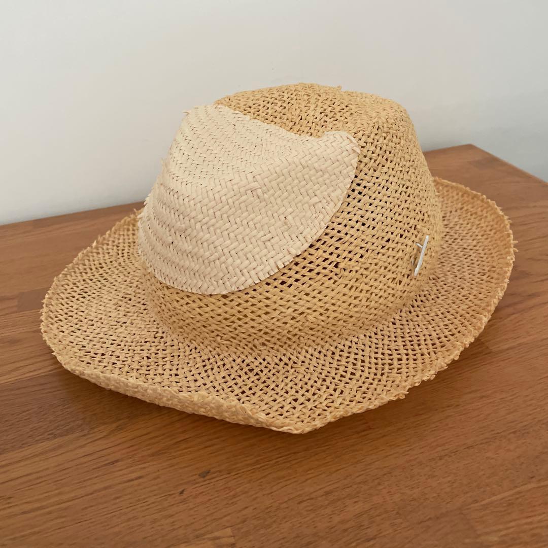 ミュールバウアー● ラフィアハット● アッシュペーフランス購入
