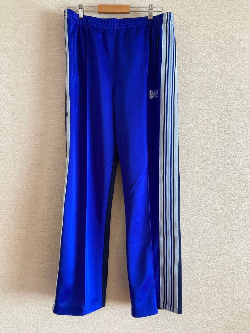 BEAMS JAPAN別注 NEEDLES Track Pants L BLUE