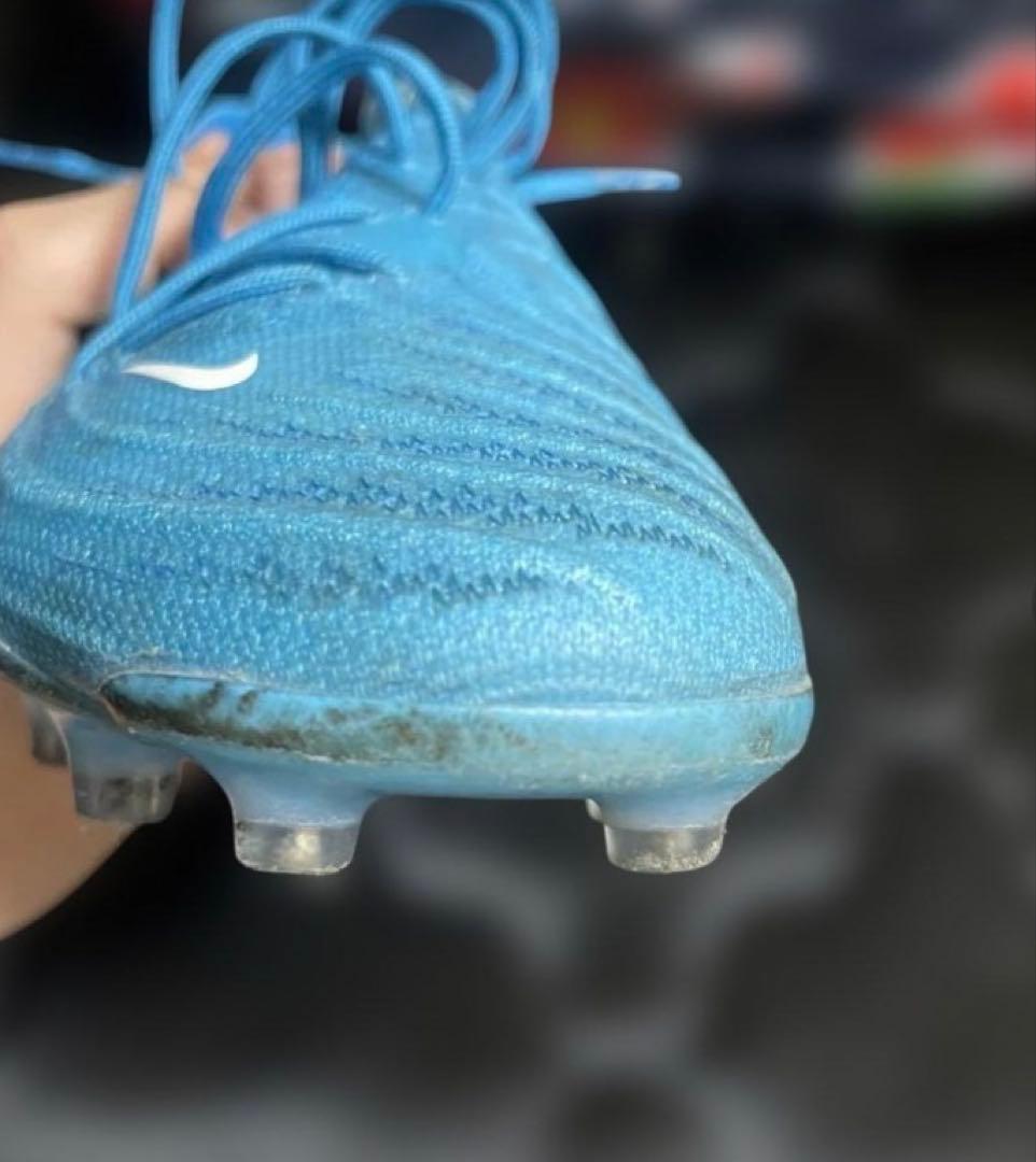 Nike サッカーシューズ 青 ag