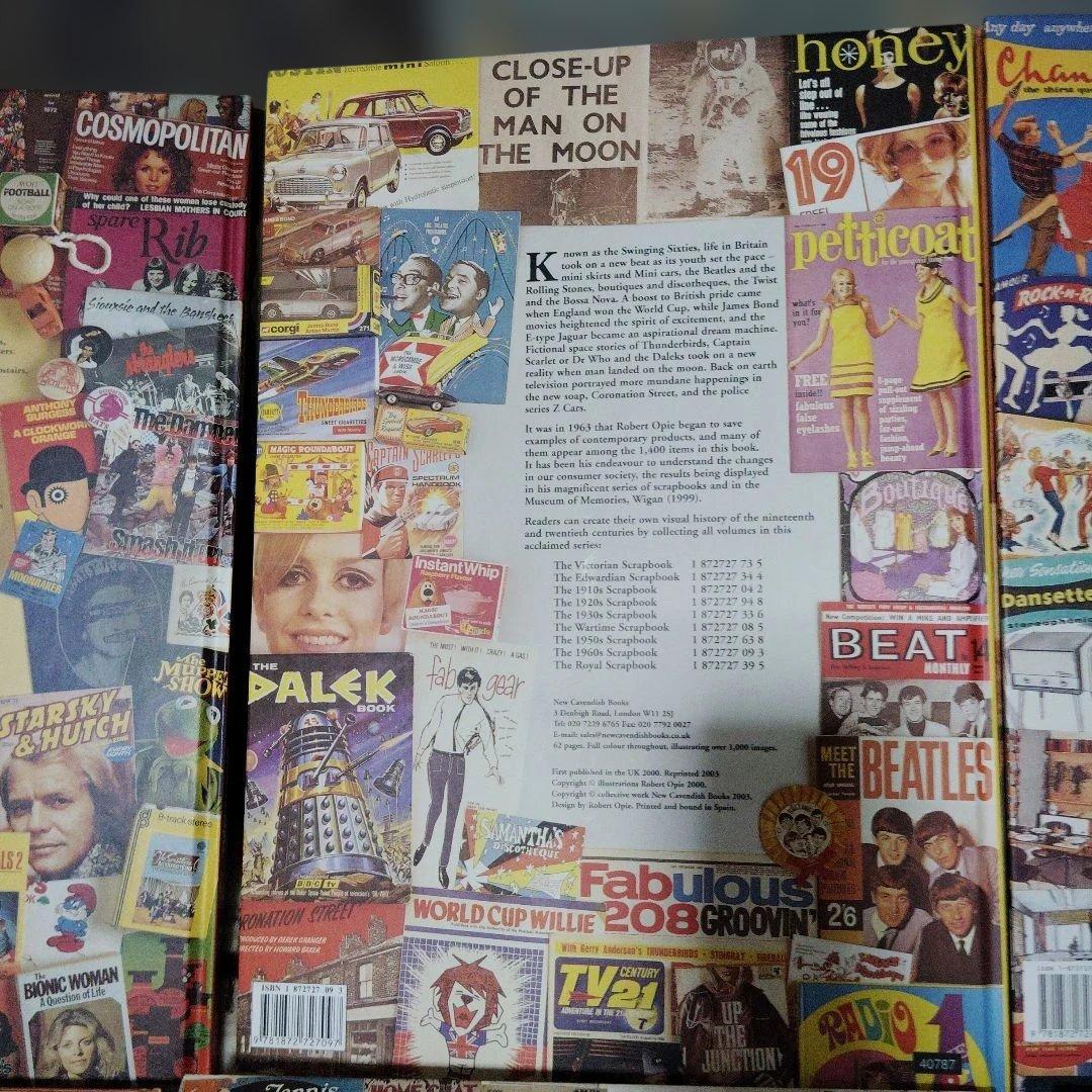 希少!!Scrapbooks - Victorian, ６冊まとめ売り レトロ