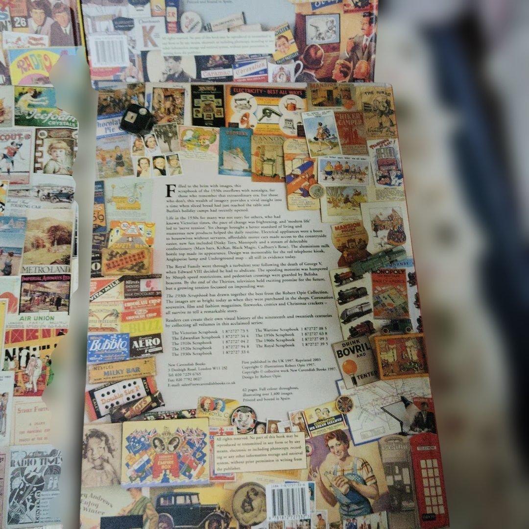 希少!!Scrapbooks - Victorian, ６冊まとめ売り レトロ