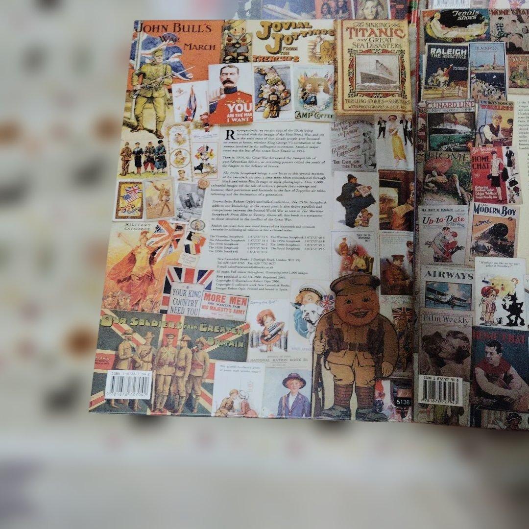 希少!!Scrapbooks - Victorian, ６冊まとめ売り レトロ