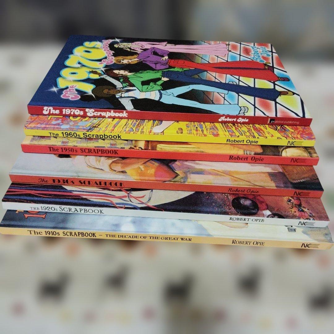 希少!!Scrapbooks - Victorian, ６冊まとめ売り レトロ