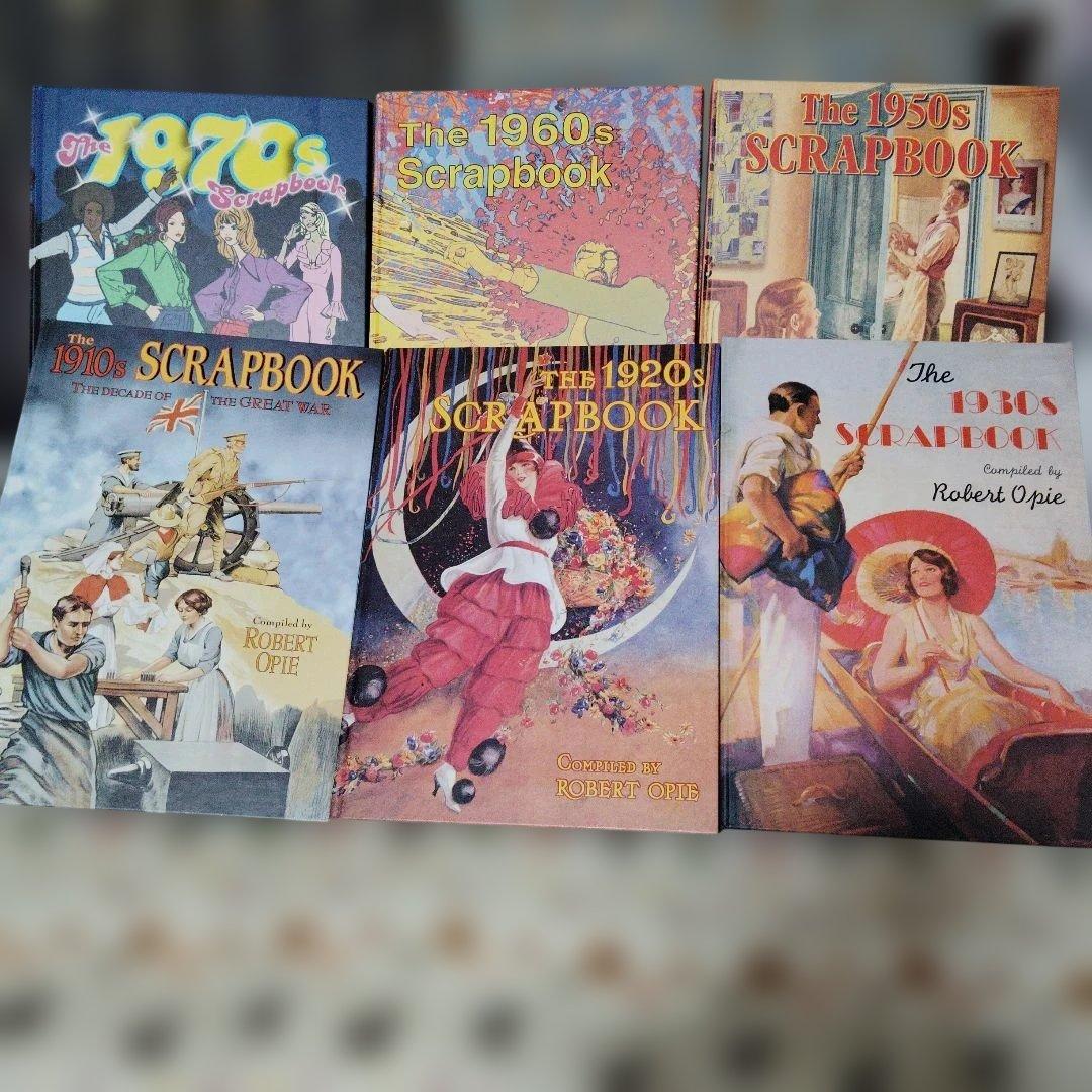 希少!!Scrapbooks - Victorian, ６冊まとめ売り レトロ