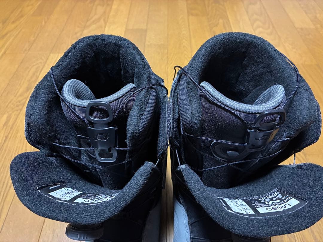 RIDE LASSO BOA US11 グレー/ブラック