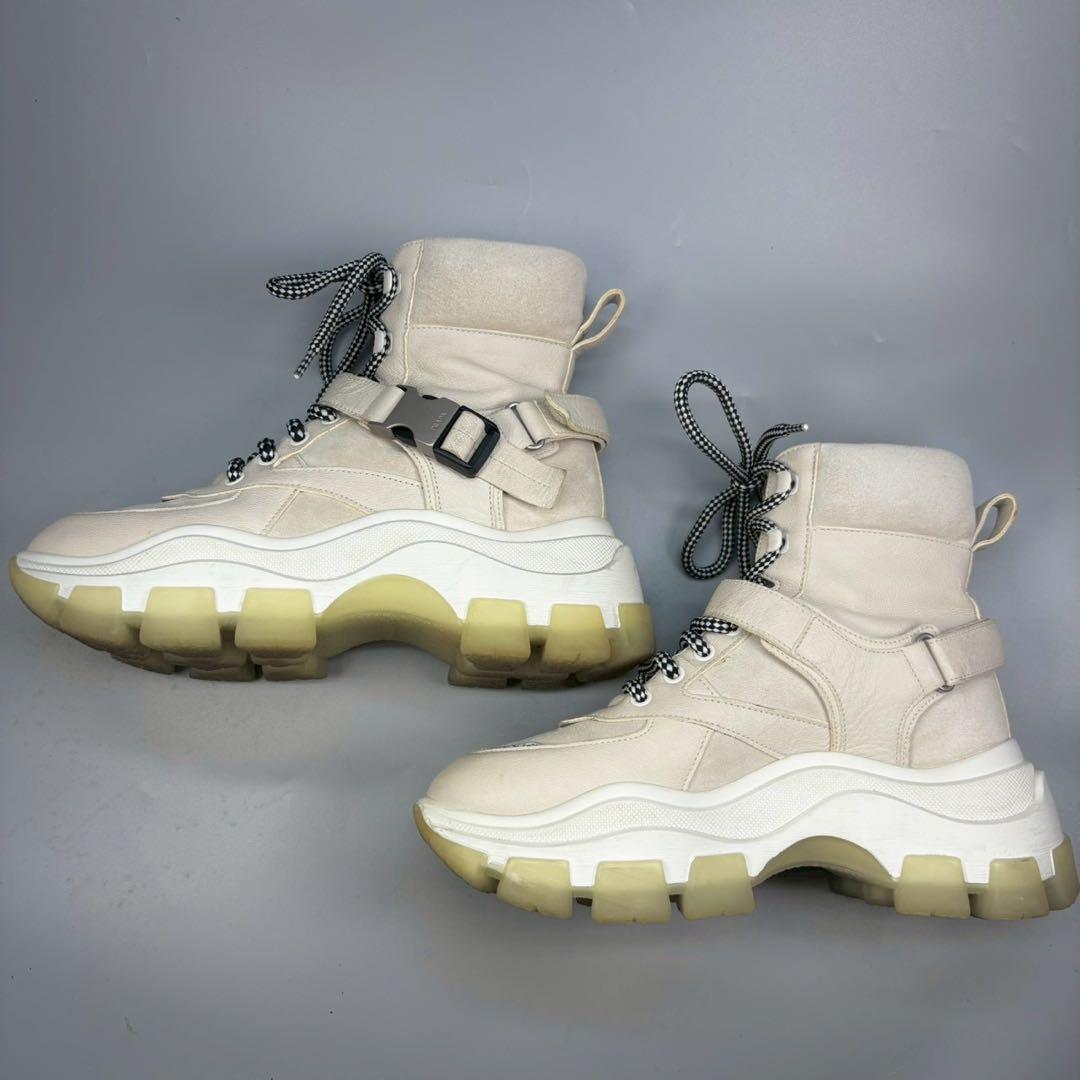 PRADA プラダ　ハイカットスニーカー　37 1/2
