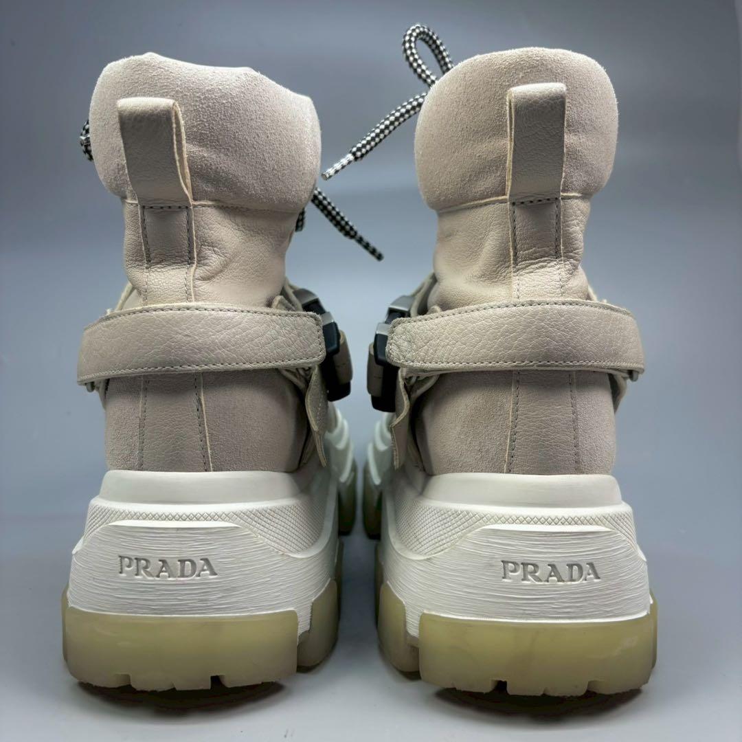PRADA プラダ　ハイカットスニーカー　37 1/2