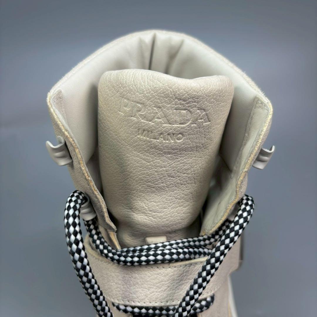 PRADA プラダ　ハイカットスニーカー　37 1/2