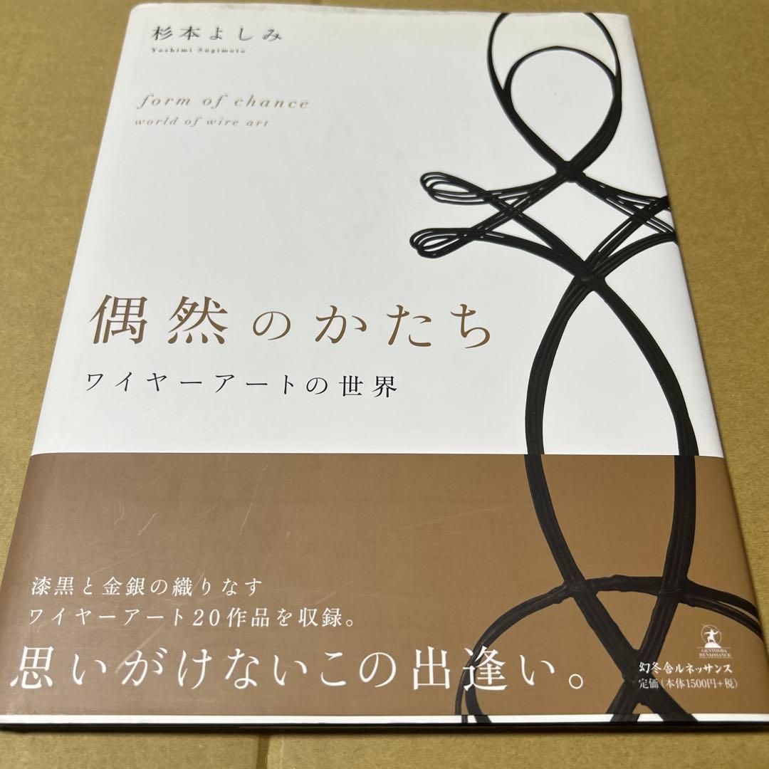 偶然のかたち ワイヤーアートの世界　帯付き　大型本