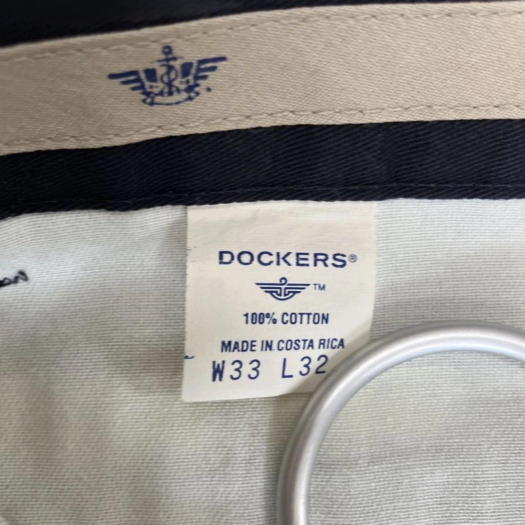 90s DOCKERS ドッカーズ チノスラックス ブラック W33L29