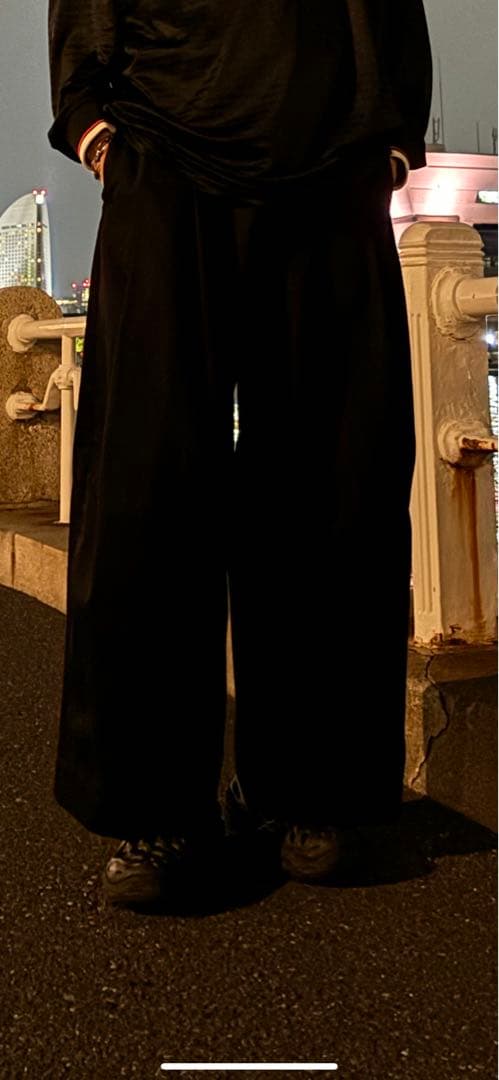 shinyakozuka バギーワイドパンツ