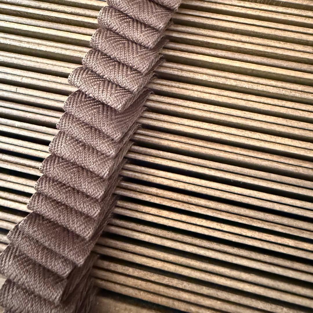 値下げ！木製★ブラウン★ブラインド★壁取り付け★ウッドブラインド★2台セット
