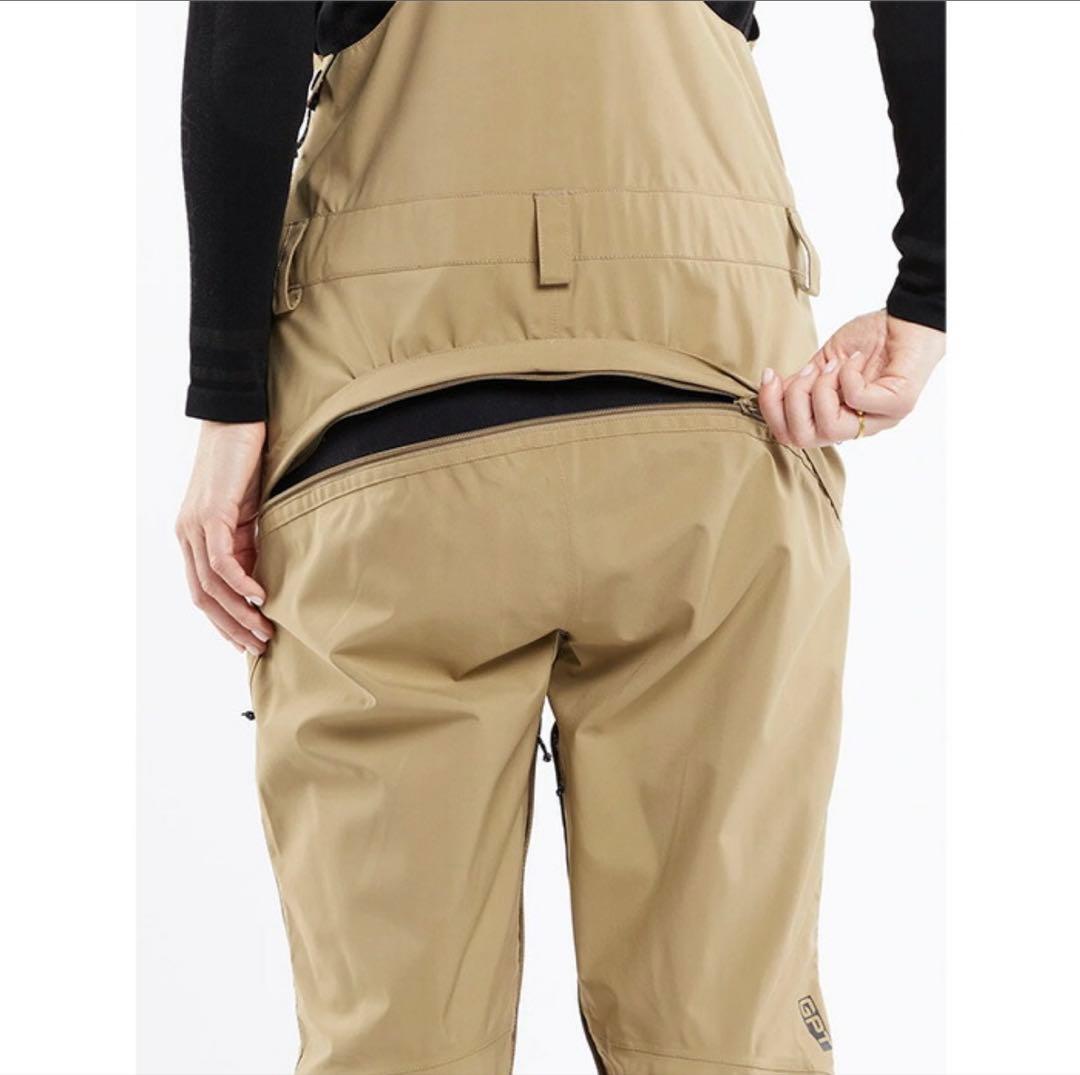 VOLCOMレディース GORE-TEX スノー ビブパン24-25