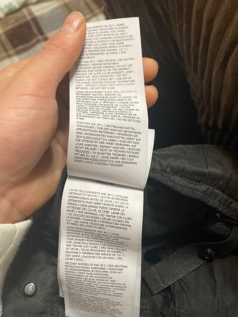 正規品STONE  ブラックカーゴパンツw30