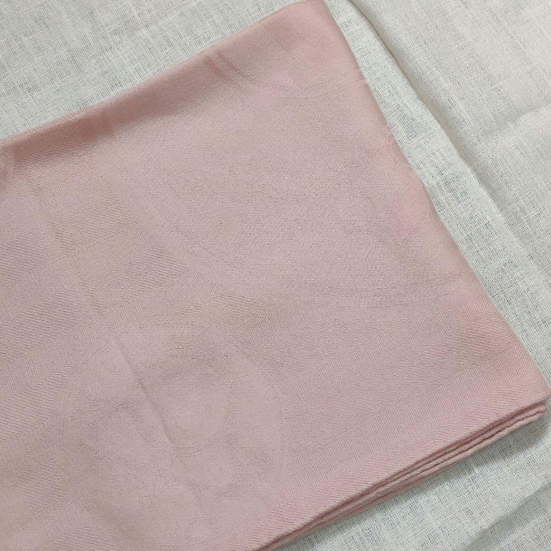 未使用　HERMES《ニュー・リブリス》ストール　カシミヤ　シルク　76×200