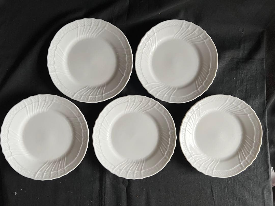 リチャードジノリ　ベッキオホワイト　プレート　17cm