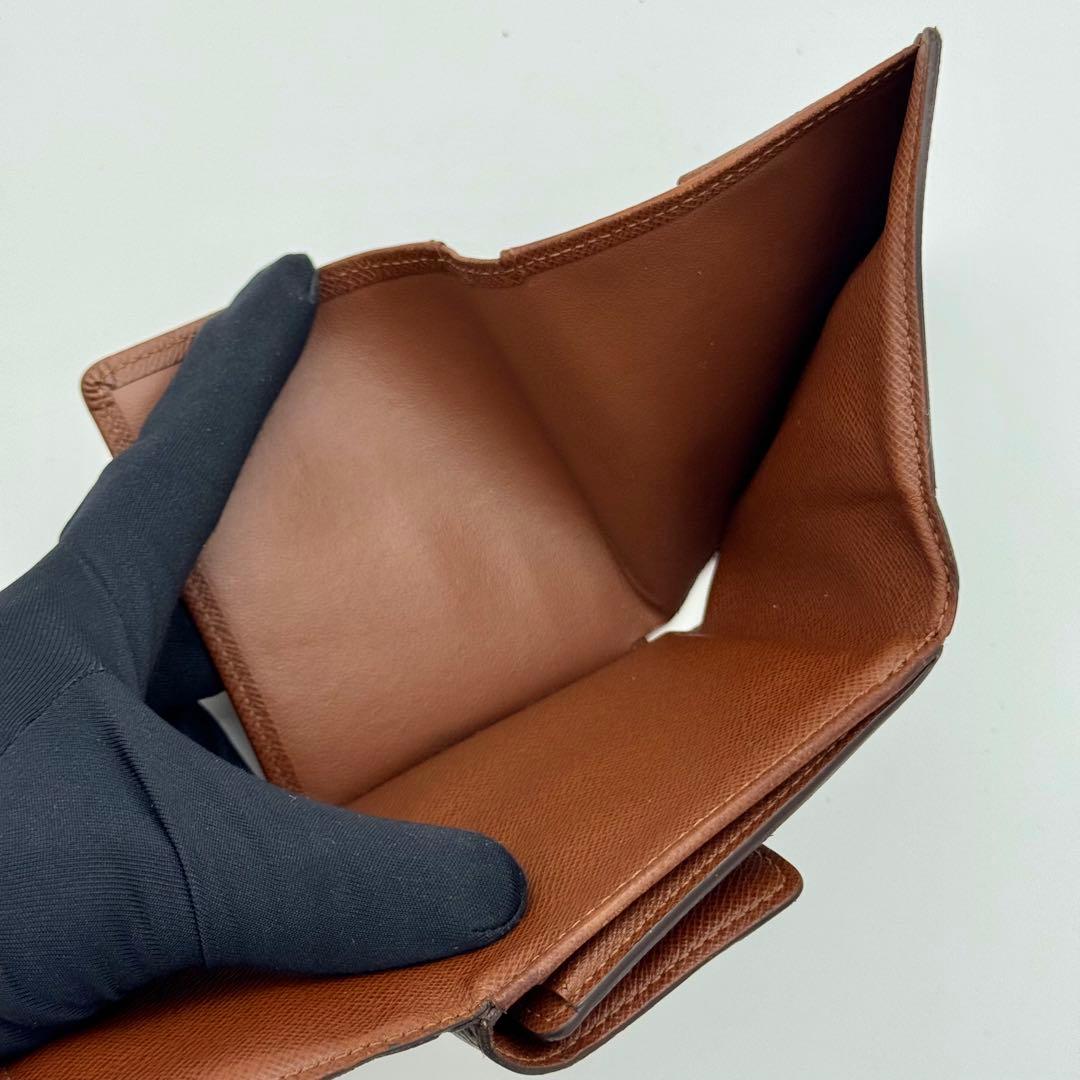 ヴィトン モノグラム ポルトモネ ビエ カルト クレディ 折り畳み財布