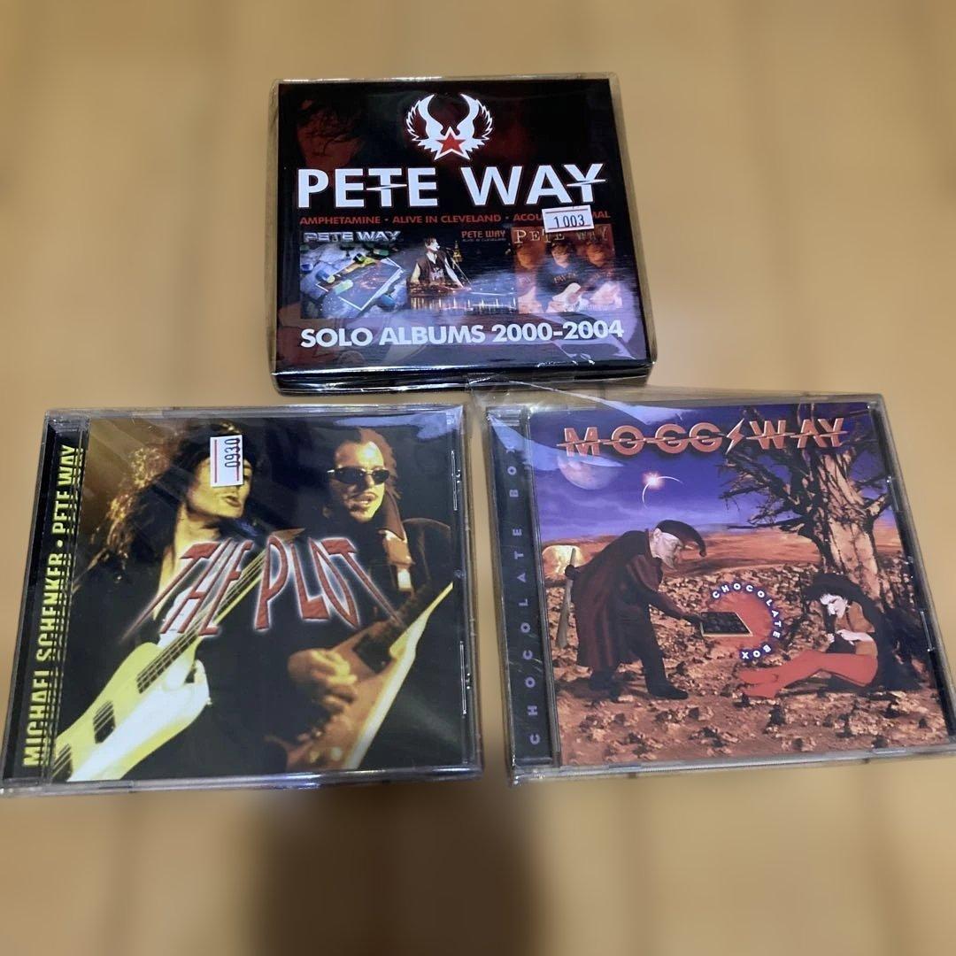 洋楽 Pete Way Mogg/Way Schenker/Way UFO