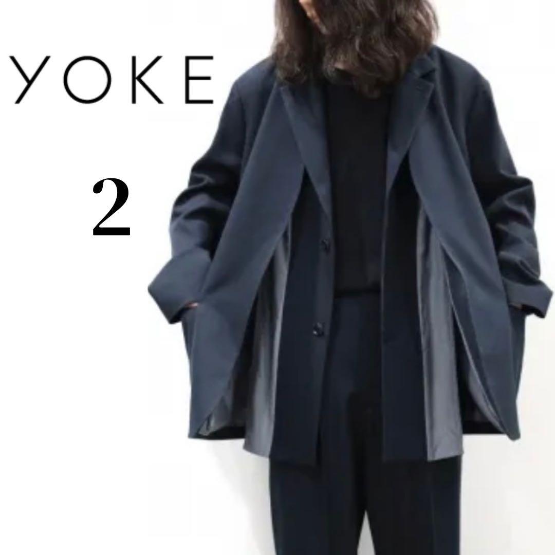 ✨美品✨ヨークDETACHABLE COLLAR TAILORED JACKET