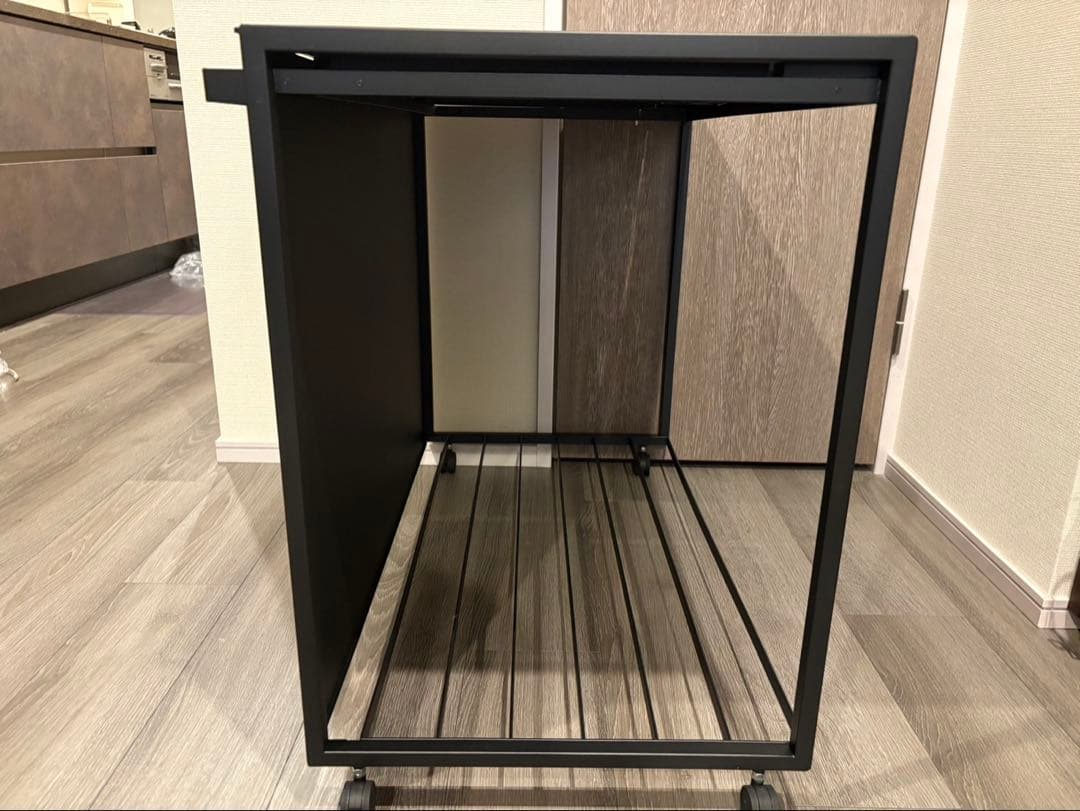 専用　新品】山崎実業 蓋付き 目隠し分別ダストワゴン 45L 3分別