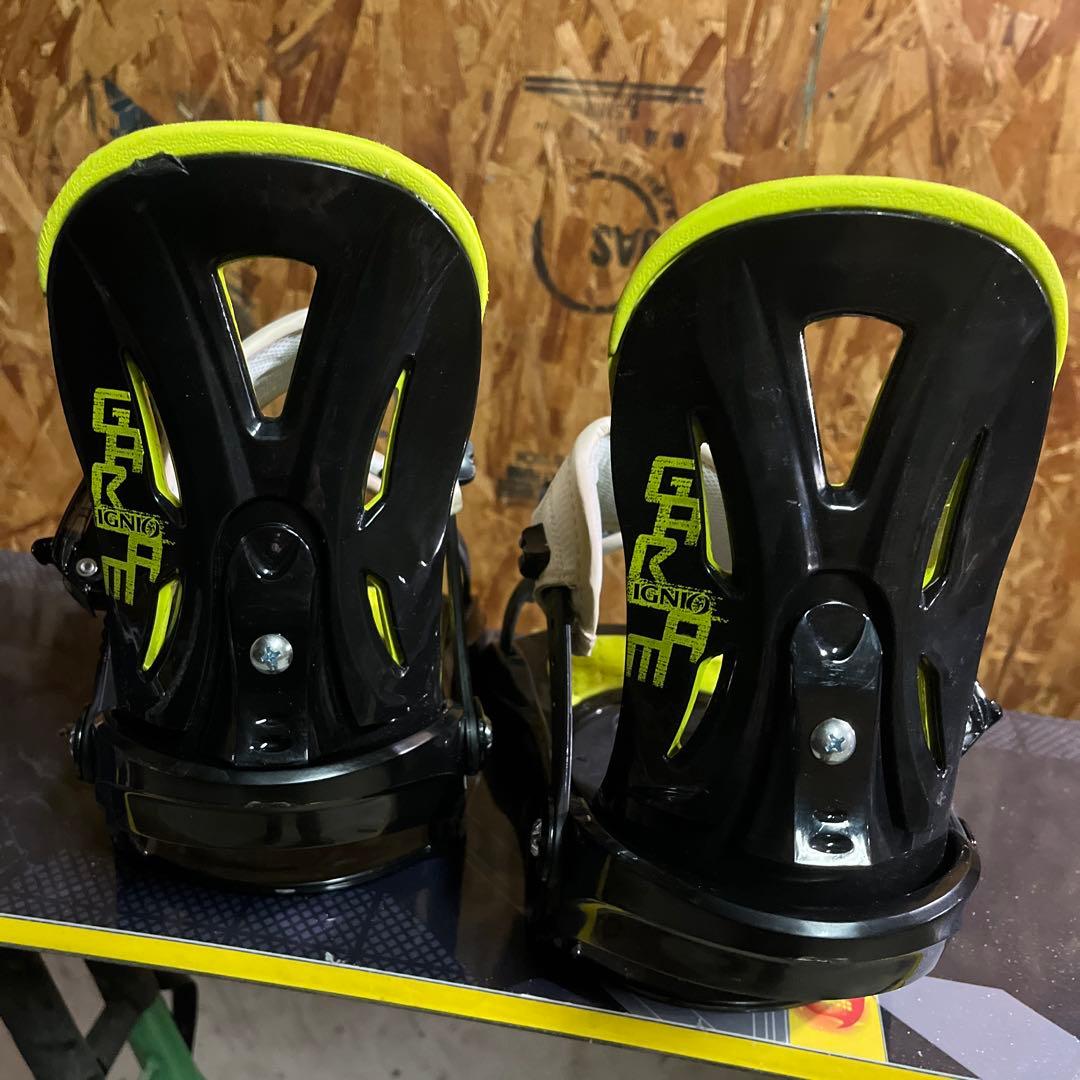 JOYRIDE × IGNIO メンズスノーボード2点セット