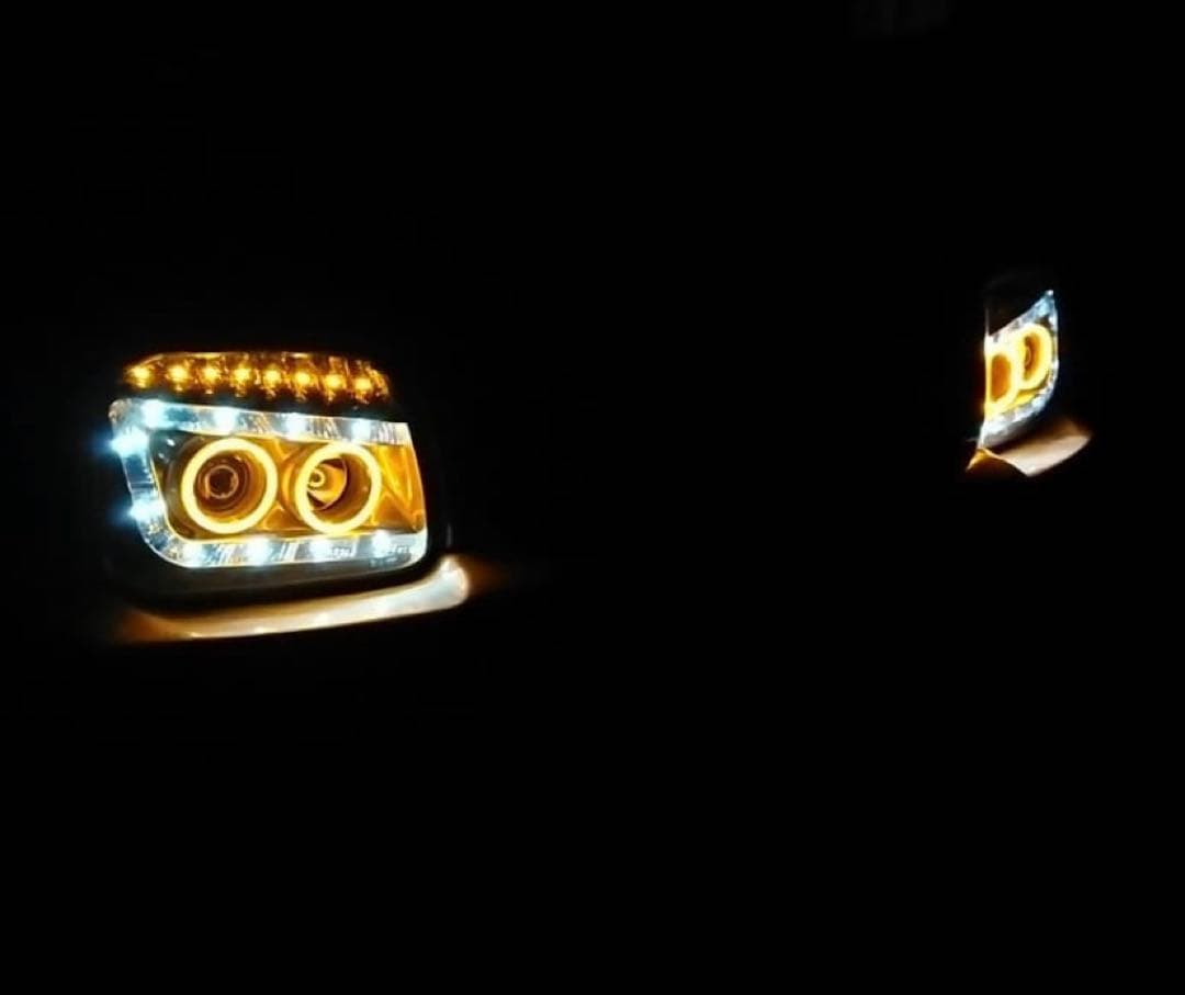 たろ ジムニー　JB23 ヘッドライト 社外