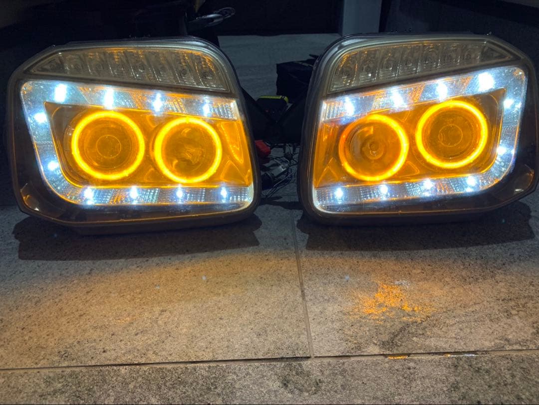 たろ ジムニー　JB23 ヘッドライト 社外