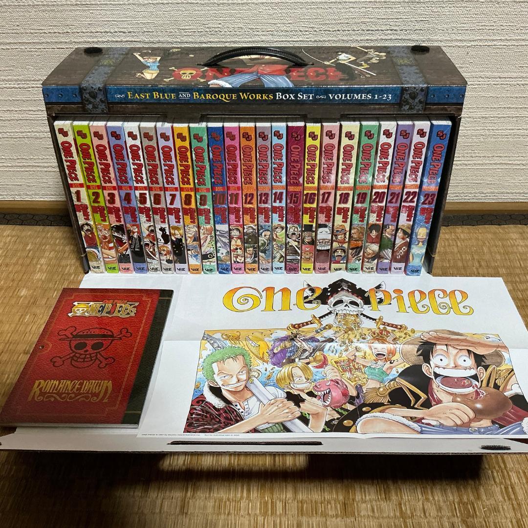 ワンピース 英語版 1～23巻 ONE PIECE BOX SET 1 美品