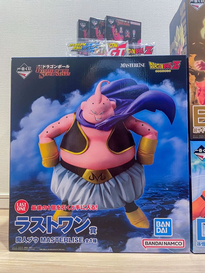 一番くじ ドラゴンボールZ 魔人ブウ　超サイヤ人孫悟空　悟天&トランクス　未開封