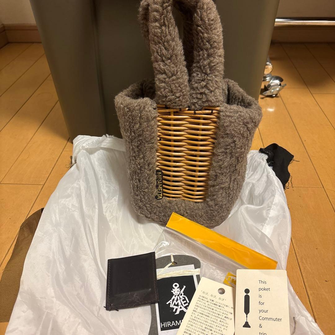 エバゴス　HIRAMEITAバッグ　ボア