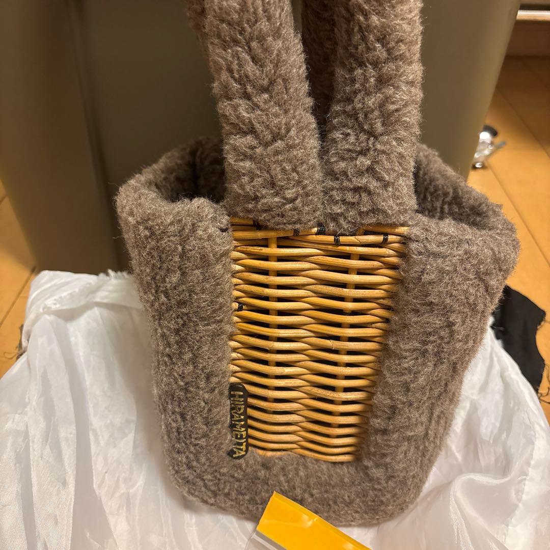 エバゴス　HIRAMEITAバッグ　ボア