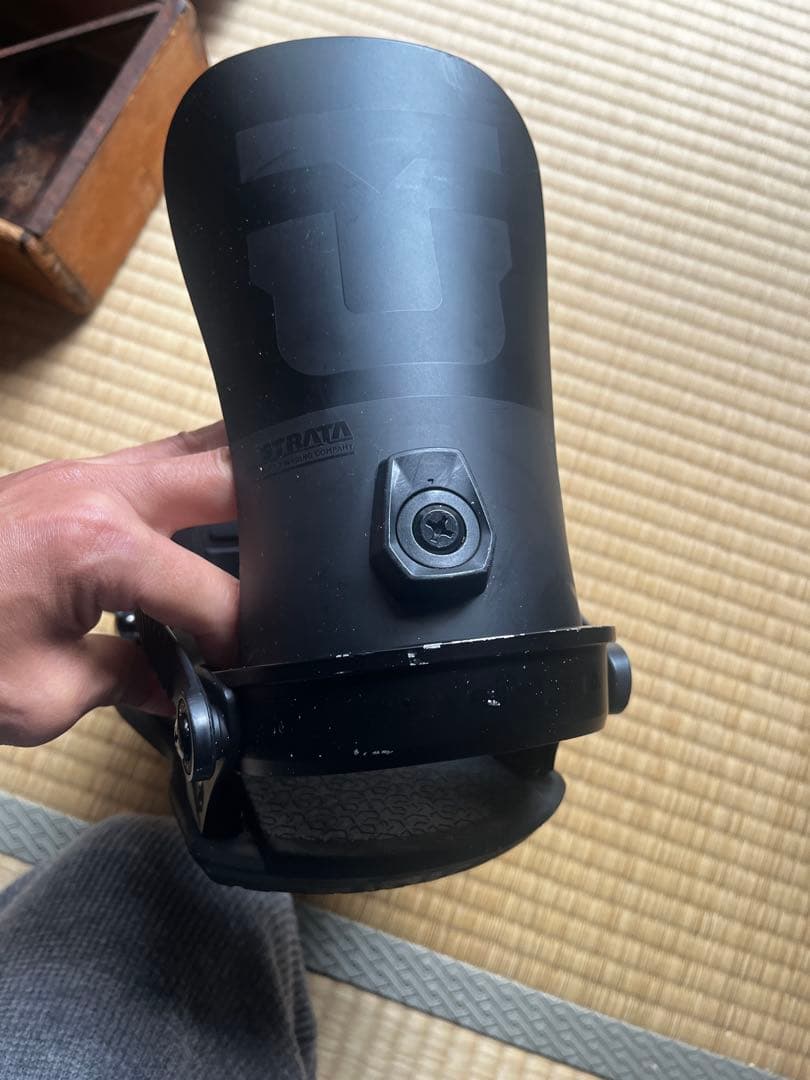 UNION STRATA TEAM HB 22-23スノーボードビンディング 黒