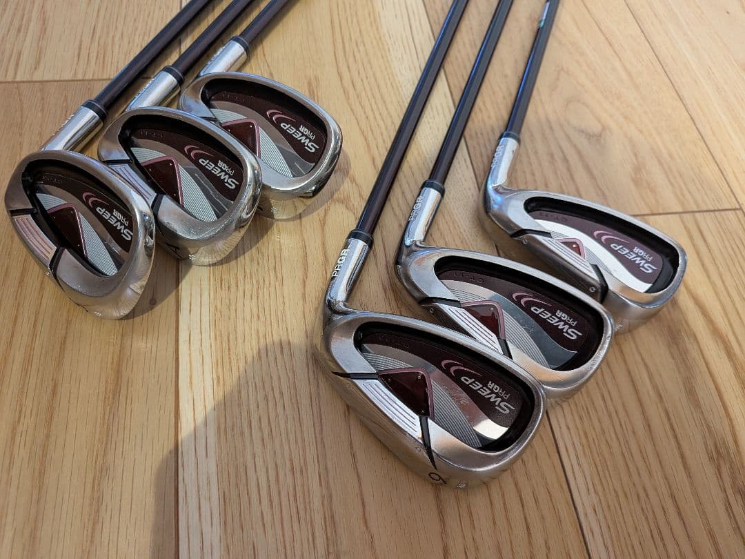 PRGR レディース　Sweep CT-13 アイアンセット 6本 プロギア