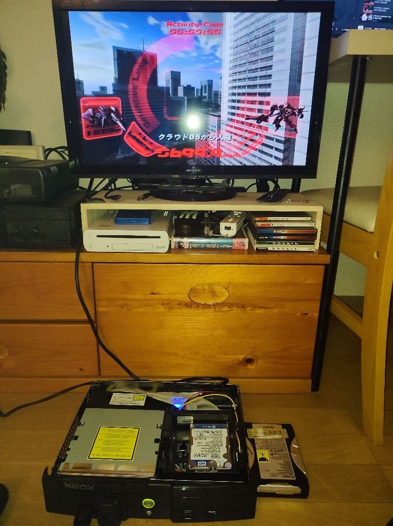 初代XBOX evox 〜トムソン HDD750GB - ROCKY5