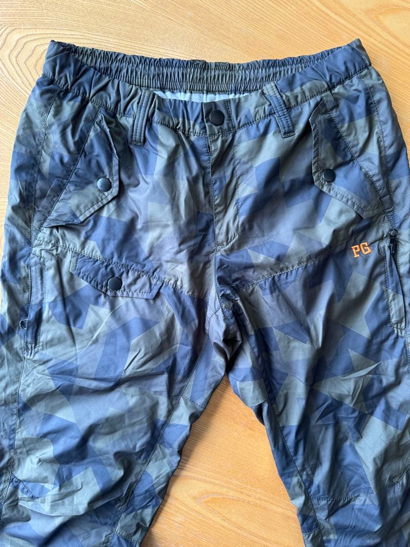 パーリーゲイツ　迷彩風柄　防寒パンツ　サイズ2