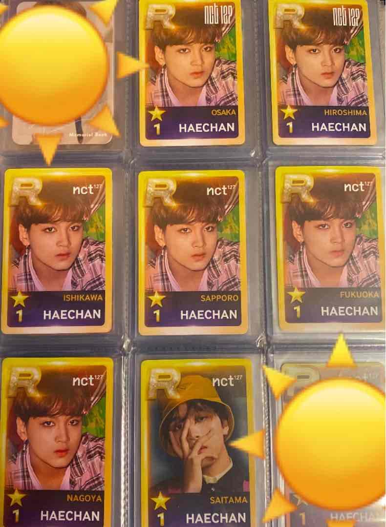 NCT NCT127 ヘチャン 入場 トレカ