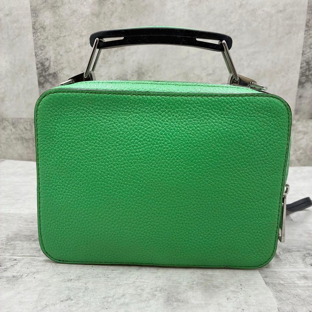 ✨稀少カラー✨美品✨マークジェイコブス　ショルダーバッグ 2way レザー　緑