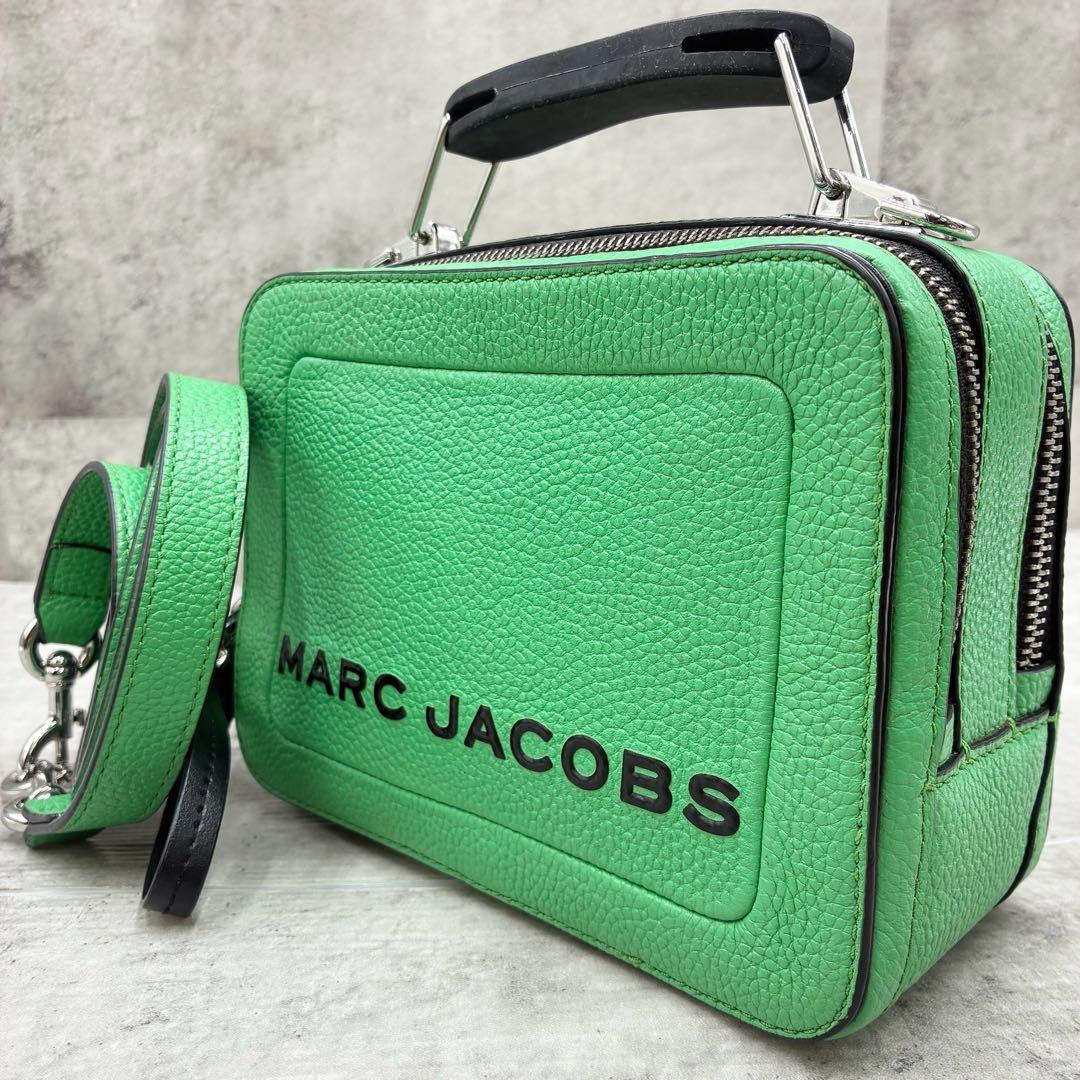 ✨稀少カラー✨美品✨マークジェイコブス　ショルダーバッグ 2way レザー　緑